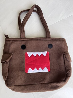 Domo Kun Tasche Schulter offizielles Plüsch Maskottchen sehr selten siehe Beschreibung