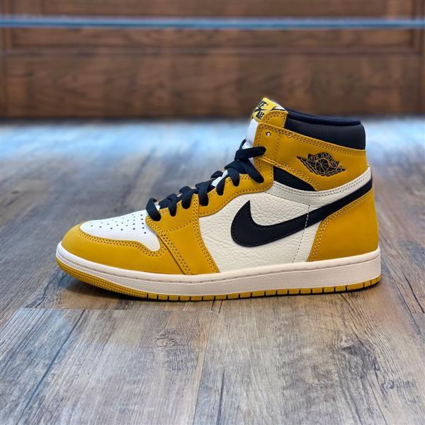 Nike Air Jordan High gelb weiß DZ5485 701 Herren Damen Schuhe  Sneaker