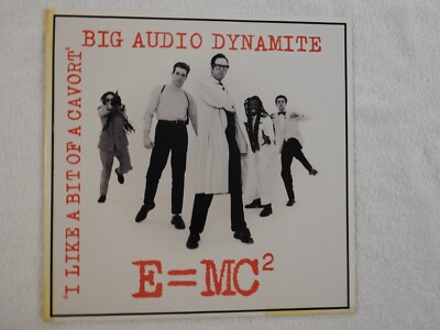 Big Audio Dynamite ''E=MC2'' Pristine NEVER PLAYED 1986 Vinyl 12''! See Photos!