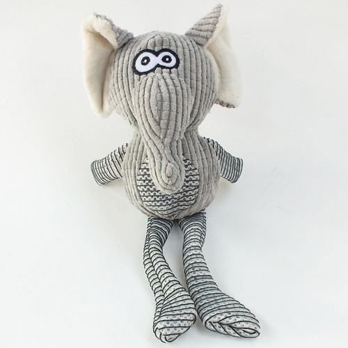 Good Boy Barkington Jungle Bunch Soft Cuddly Monkey/Elephant Dog Toy