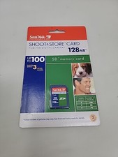 Kingston SD/128MB Secure Digital Memory Card New Factory Sealed