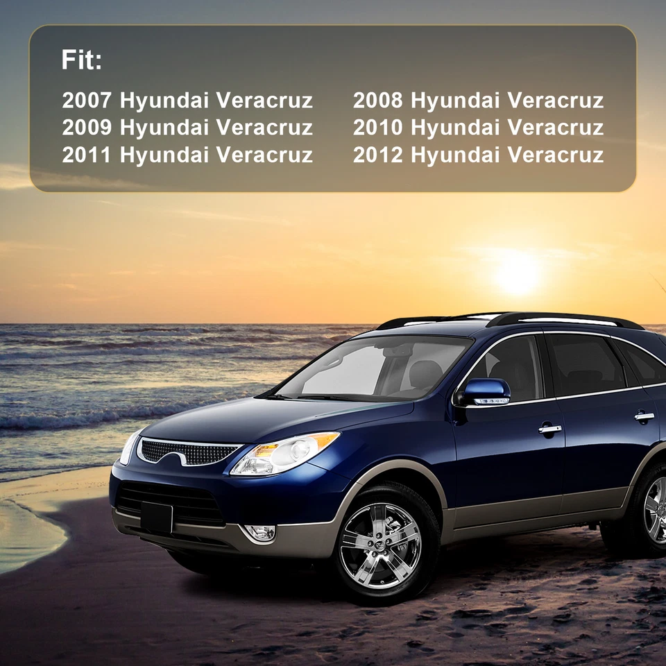 Interior inside Door Handle Front Rear Left & Right For 2007-12 Hyundai Veracruz - Image 4 of 4