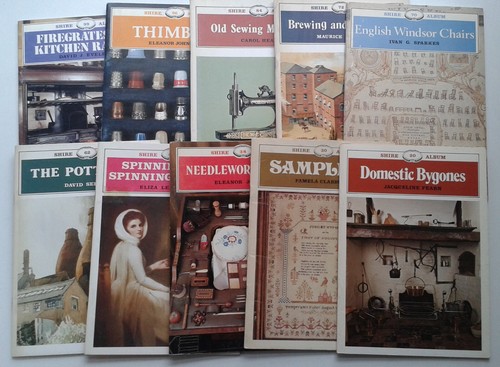 Shire Albums x10 - reference antiques collectors bygones home education interest