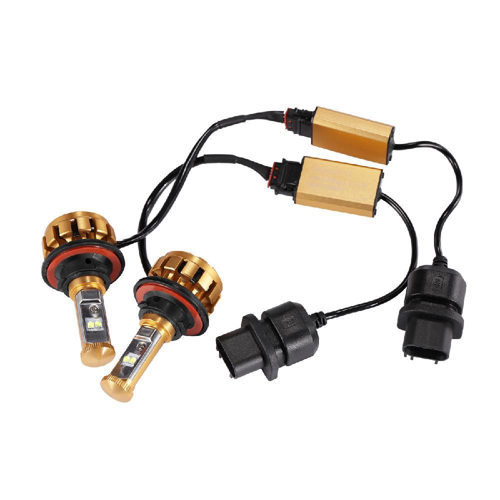 H13/9008 LED Headlight Bulbs Hi/Lo Beam 6500K For Ford F-150 2004-2014 Headlights,c9