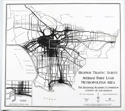 Los Angeles Traffic Map