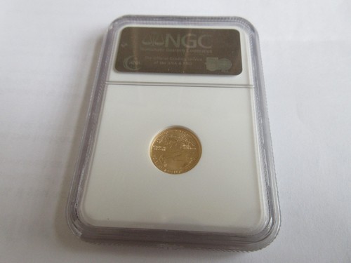 2006 Eagle Gold $5 First Strikes MS69 NGC Gold Eagle G$5 - Picture 2 of 4