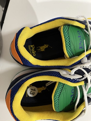 POLO RALPH LAUREN Trackster 200 Sneaker Schuhe Herren UK 12 Mehrfarbig Sneaker - Bild 15 von 22