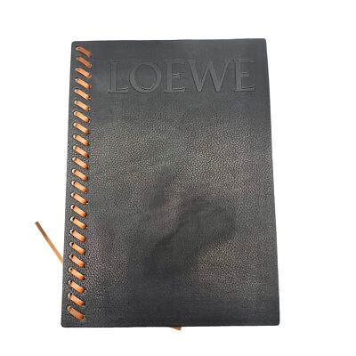 【12SS 】Men's Look Book + Mini Note／LOEWE Authentic LOEWE Agenda 2019-2020 Notebooks & Binders Black