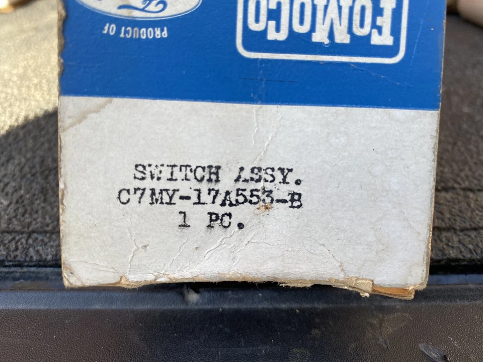 Interruptor limpiaparabrisas intermitente Mercury Monterey Comet 1967 nuevo de lote original Marquis Foto 2 de 4
