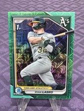 2024 Bowman - Chrome Prospects Ryan Lasko #BCP-105 Green Mojo Refractor /125(RC)