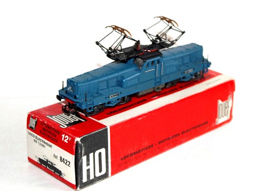 JOUEF HO 8422 LOCOMOTIVE ELECTRIQUE FER A REPASSER SNCF BB 13001 MOTEUR + FEU OK | Condition: Occasion