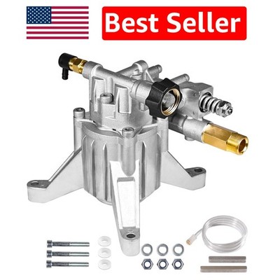 Durable 3000 PSI Pressure Washer Pump - 7/8'' Shaft, Compatible with Major Brands