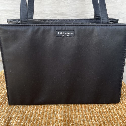 Vintage Kate Spade Original 90er schwarz Nylon Box Tasche Schultertasche Made in USA - Bild 2 von 21