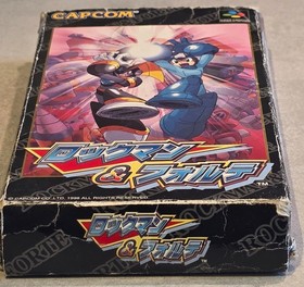 MEGA MAN MEGAMAN BASS ROCKMAN & FORTE SUPER NINTENDO NES SNES FAMICOM