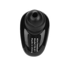 YX01 Single BT Earbuds USB Charging Sports Headset With Noise Reduction Micr BL