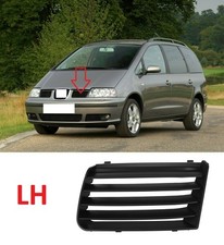 Front Left Bumper Upper Grille Cover For Seat Alhambra 2001-2010 7M785365301C