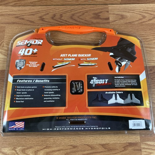 StingRay Hydrofoil High Performance SR2-3 Senior Classic 2 Series Gray 40HP - Picture 6 of 10
