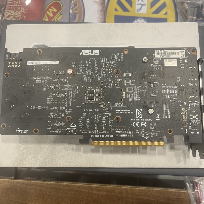 Asus Dual Nvidia GeForce GTX 1060 3GB GDDR5 Graphics Card