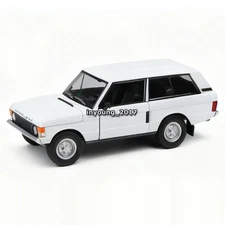 1:24 Scale Land Rover Range Rover 1970 Model Car Diecast Metal Vehicles White
