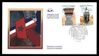 Mayfairstamps France FDC 2001 dual fountains joint issue with Morocco First Day