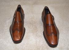 GORGEOUS SALVATORE FERRAGAMO LAVORAZIONE ORIGINALE BUCKLE LOAFERS 9.5 D 1495