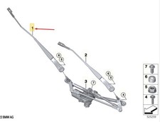 BMW X1 U11 Vorderwischer linker Arm LHD 61619478846 NEUE EURLICHE