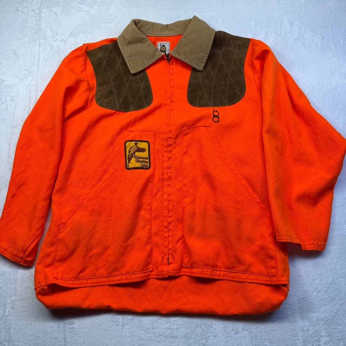 Veste de tir vintage Bob Allen homme XL Made In USA doublée polaire