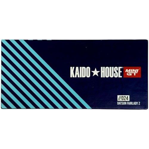 Kaido House 024 Fairlady Z Blue JDM importazione auto pressofusa 1:64 KHMG024 Mini GT - Foto 2 di 3