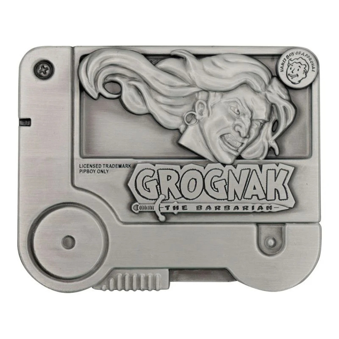 FALLOUT Grognak the Barbarian Holotape lingot métal édition limitée 75mm