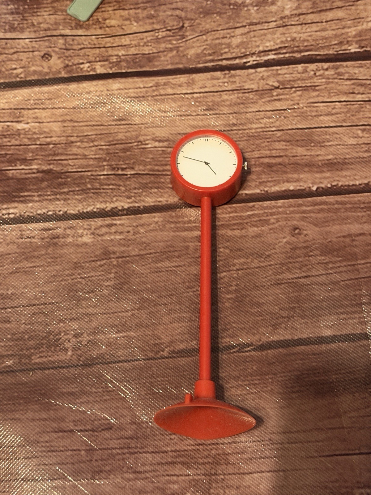 Ikea Stakig Red Pop Art Table Clock