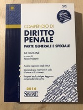 Libro Rocco Pezzano - Compendio di Diritto Penale; Simone