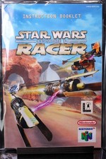 NO GAME- Star Wars Episode I Nintendo 64 N64 Instruction Manual Booklet Only