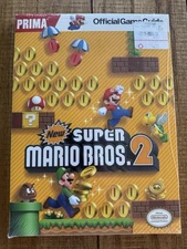 New Super Mario Bros. 2 Prima Official Game Guide *NEW/SEALED*