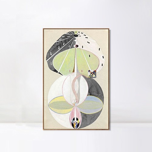 Framed Canvas Tree of Knowledge Series w no 5 1913 by Hilma Af Klint Wall Art - Picture 4 of 22
