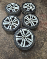 VW PASSAT 2011 SET OF 5 GENUINE KANSAS 18" ALLOY WHEELS (MAY NEED TYRES)