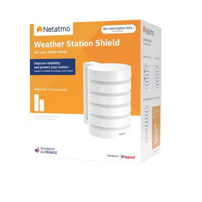 Netatmo NRS-WW Weather Shield Schutzgehäuse Wetterstation für Außen, Garantie