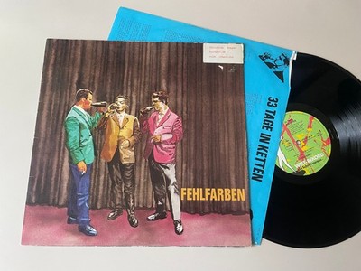 LP NDW Fehlfarben - 33 Tage in Ketten (11 Song) WELT-REKORD / OIS StoC