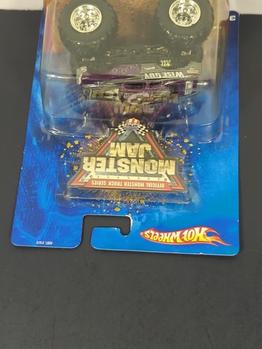 Hot Wheels Monster Jam 2005 Wise Guy #22 1:64 fundido a presión nuevo en caja raro de colección - Imagen 9 de 12
