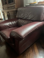 2 poltrone in pelle