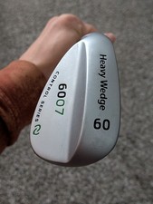 Boccieri Golf Heavy Wedge 6007 Control Series Milled 60* Lob Wedge Left Club