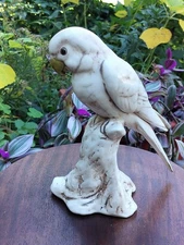 Anthony Freeman McFarlin Pottery Signed Birds Parrots