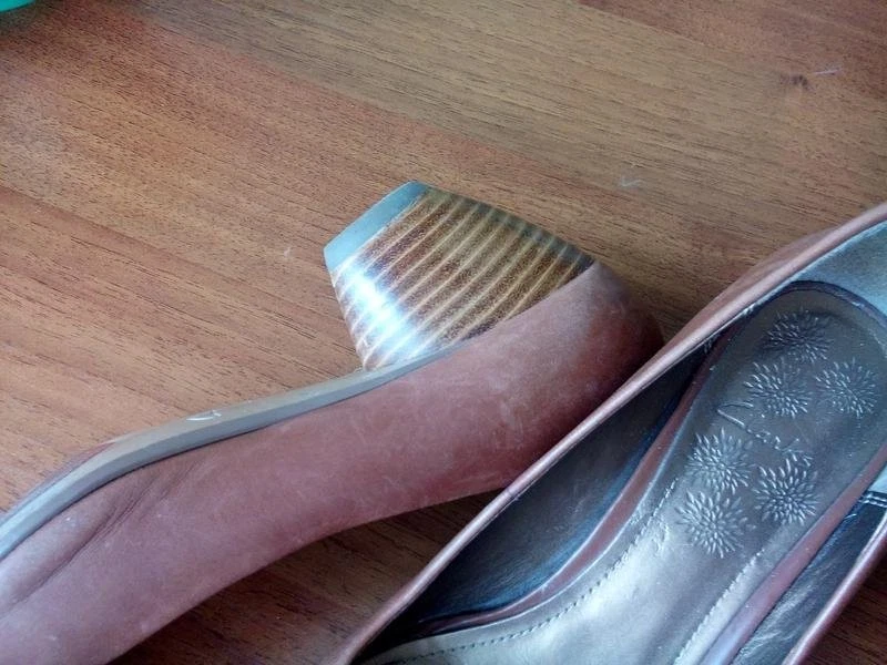 Women Clarks Heels Brown 36 #7A3W - Bild 4 von 4