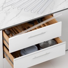 Cabinet Protector Edge Guard Pack of 6 , 24" Clear PVC Cabinet Edge Protecto...