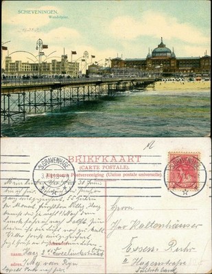 Scheveningen-Den Haag Den Haag Scheveningen Pier Wandelpier color 1911