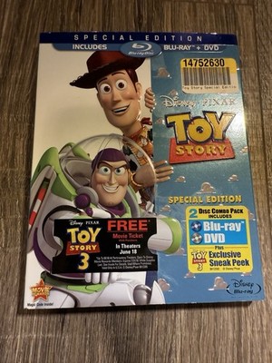 Disney Pixar - Toy Story (1995) Special Edition Blu-Ray And DVD | eBay