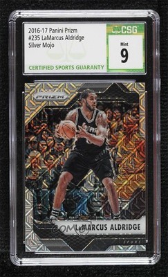 2016 Panini Prizm Mojo 24/25 Kobe Bryant LaMarcus Aldridge (Guarded by ) HOF 5r6