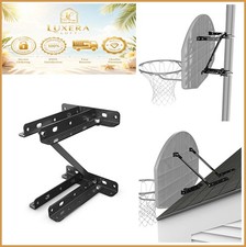 Basketball Backboard Mounting Bracket Metal Fits 3.5 Inch Round Pole Roof Flat
