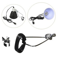 Reptile Heat Lamp Clamp Stand Fixture Support Lizards Supplies