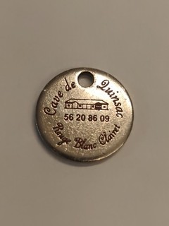 jetons de caddie " Cave De Quinsac "