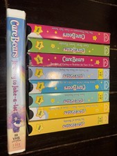 Care Bears VHS Tapes Lot Of 9
